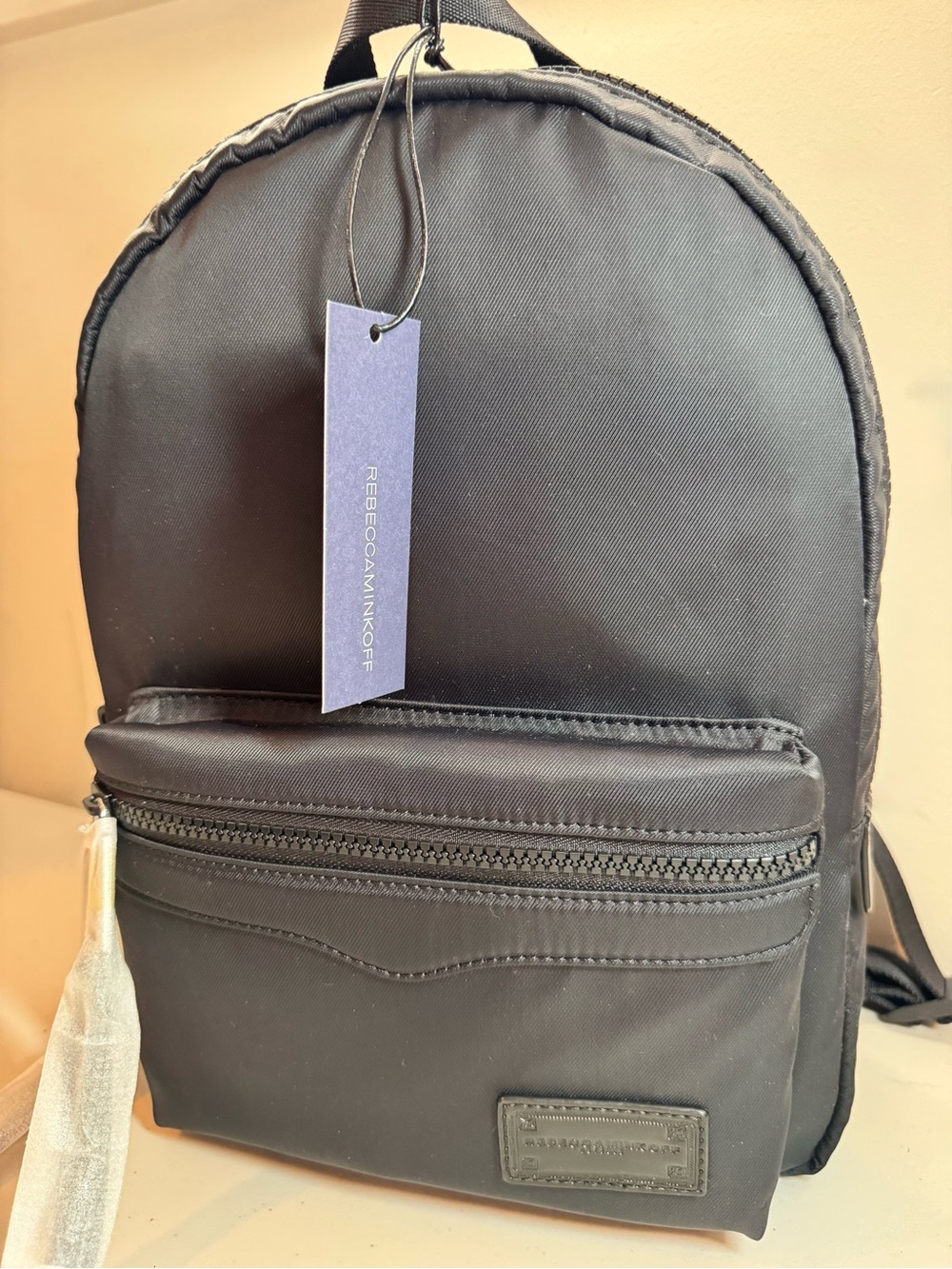 Rebecca Minkoff Black Nylon Backpack - Picture 2 of 12